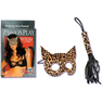 Леопардовый набор из маски и плетки SE-7606-00-3